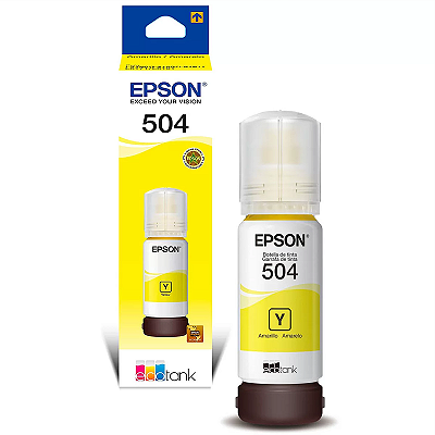 REFIL DE TINTA T504 T504420-AL AMARELO EPSON