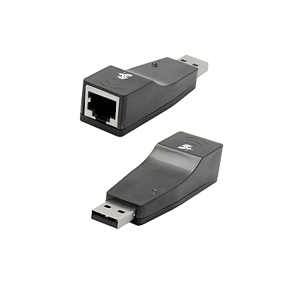 ADAPTADOR USB X RJ45 PRETO 015-2045 5+