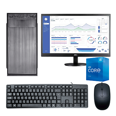 PC OFFICE I5 11400 8GB SSD 256GB SATA +TECLADO+MOUSE (BASICO PC OFFICE I5 11400 8GB SSD 256GB SATA +TECLADO+MOUSE (BASICO