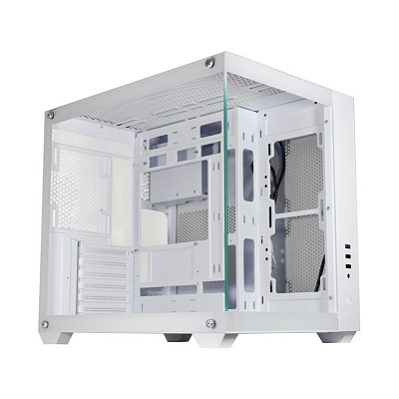 GABINETE GAMER CG-WYH6 HAMMERHEAD SHARK BRANCO K-MEX