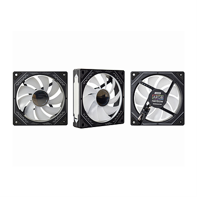 COOLER FAN KIT 120MM INFINITY AAQA  (3*FAN + CONTROLE ) ARGB K-MEX