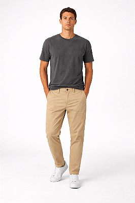 Calça de Sarja Masculina Premium