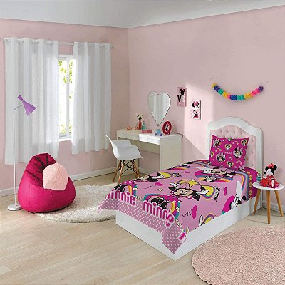 Jogo de Cama Microfibra Solteiro Barbie Sereia 3 peças - Lepper