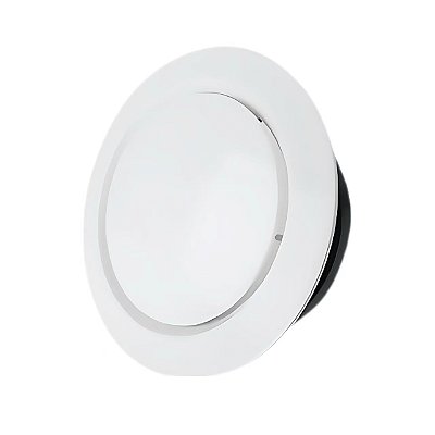 Difusor de Ar Redondo em ABS Regulável