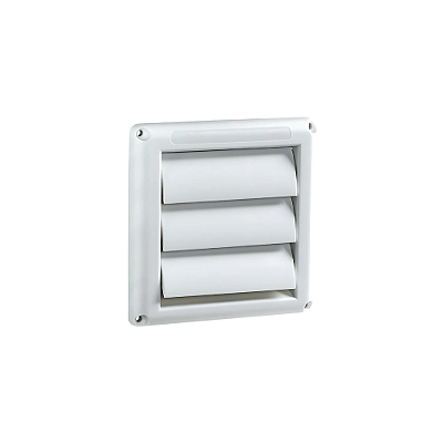 Grelha De Ar Veneziana 100mm Auto Fechante Sem Colarinho