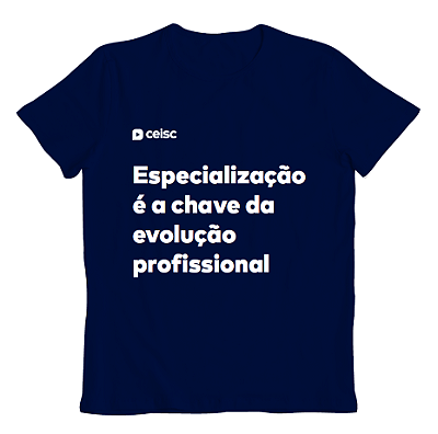 Camiseta Especialização
