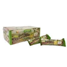 Kit 6 Displays Bananinha Cremosa Faduni sem adição de açúcar com coco - 24 unidades de 23g - Doce de banana