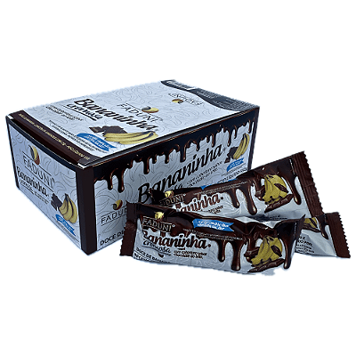 Bananinha Cremosa Com Chocolate Sem Adição De Açúcar Faduni
