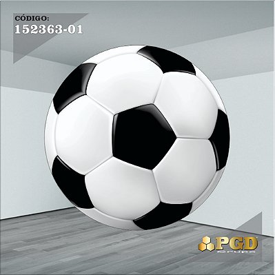 PAINEL REDONDO 1,5 x 1,5 MT -  tema - FUTEBOL GERAL Modelo 01 TECIDO EM - HELANCA
