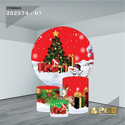 KIT VESTE FACIL P,M,G E PAINEL 1,5 x 1,5 tema - Natal Modelo 07 TECIDO EM - HELANCA