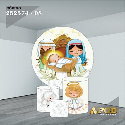 KIT VESTE FACIL P,M,G E PAINEL 1,5 x 1,5 tema - Natal Modelo 08 TECIDO EM - HELANCA