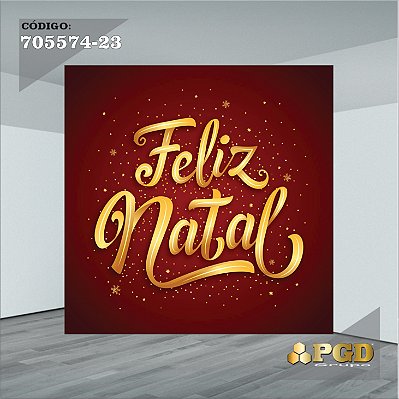 PAINEL RETANGULAR 4,00 X 2,48 MT tema - Natal Modelo 23 TECIDO EM - MICRO LIGHT