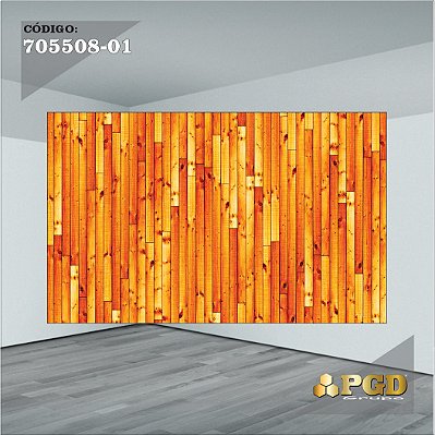 PAINEL RETANGULAR 4,00 X 2,48 MT tema - TRONCOS E MADEIRA Modelo 01 TECIDO EM - MICRO LIGHT