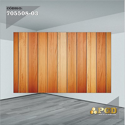 PAINEL RETANGULAR 4,00 X 2,48 MT tema - TRONCOS E MADEIRA Modelo 03 TECIDO EM - MICRO LIGHT