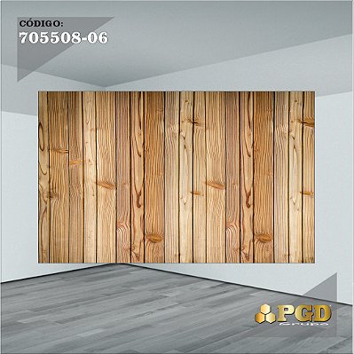 PAINEL RETANGULAR 4,00 X 2,48 MT tema - TRONCOS E MADEIRA Modelo 06 TECIDO EM - MICRO LIGHT