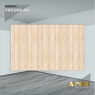 PAINEL RETANGULAR 4,00 X 2,48 MT tema - TRONCOS E MADEIRA Modelo 08 TECIDO EM - MICRO LIGHT