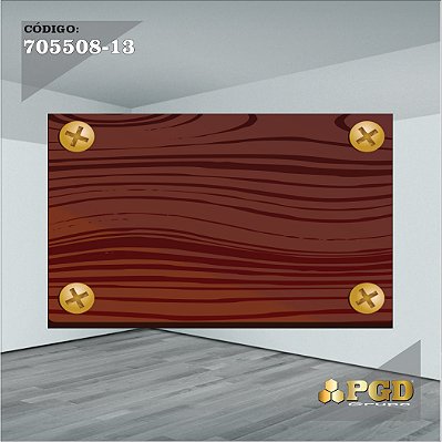 PAINEL RETANGULAR 4,00 X 2,48 MT tema - TRONCOS E MADEIRA Modelo 13 TECIDO EM - MICRO LIGHT