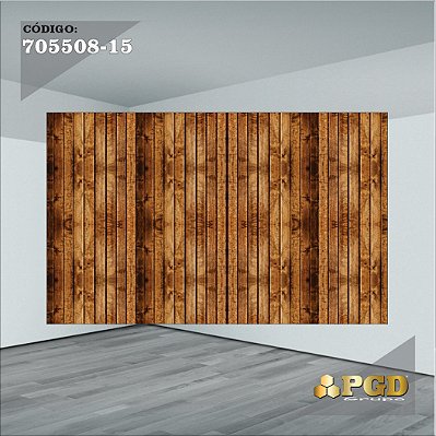 PAINEL RETANGULAR 4,00 X 2,48 MT tema - TRONCOS E MADEIRA Modelo 15 TECIDO EM - MICRO LIGHT