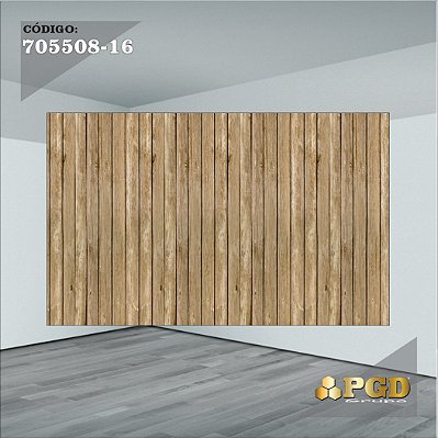 PAINEL RETANGULAR 4,00 X 2,48 MT tema - TRONCOS E MADEIRA Modelo 16 TECIDO EM - MICRO LIGHT