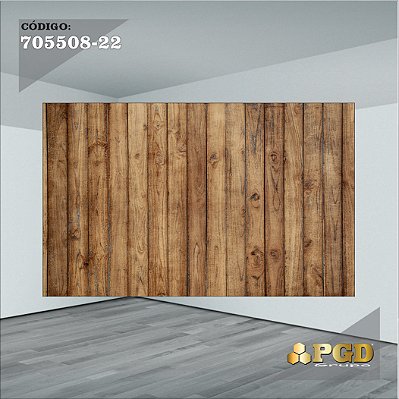 PAINEL RETANGULAR 4,00 X 2,48 MT tema - TRONCOS E MADEIRA Modelo 22 TECIDO EM - MICRO LIGHT
