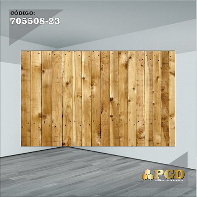 PAINEL RETANGULAR 4,00 X 2,48 MT tema - TRONCOS E MADEIRA Modelo 23 TECIDO EM - MICRO LIGHT