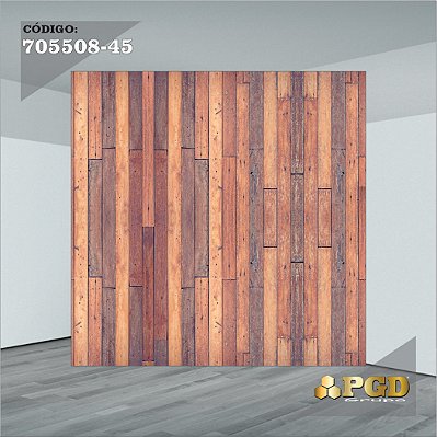 PAINEL RETANGULAR 4,00 X 2,48 MT tema - TRONCOS E MADEIRA Modelo 45 TECIDO EM - MICRO LIGHT