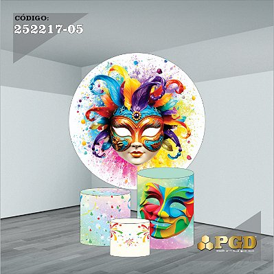 Kit Carnaval - Painel 1,50m + Veste Fácil