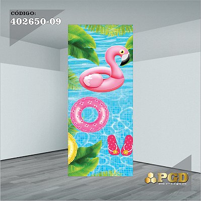 Portal Veste Fácil Pool Party - Helanca Gold 85x200cm