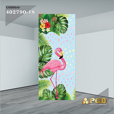 Portal Veste Fácil tropical - Helanca Gold 85x200cm