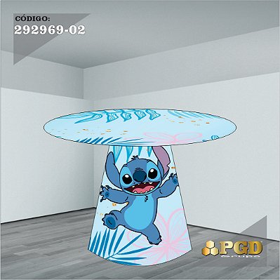 Mesa Cone - Veste Fácil STITCH - 80x80cm APENAS O TECIDO - HELANCA