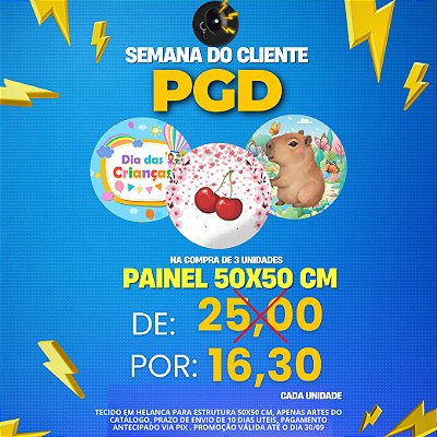 PROMOÇÃO SEMANA DO CLIENTE - PAINEIL POCKET NA MEDIDA 50X50CM EM HELANCA