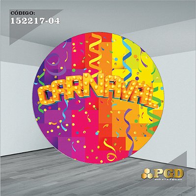 CARNAVAL - PAINEL 1,50m ou 1,30m - Sublimado Helanca Gold