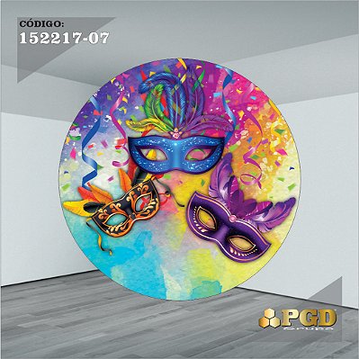 CARNAVAL - PAINEL 1,50m ou 1,30m - Sublimado Helanca Gold