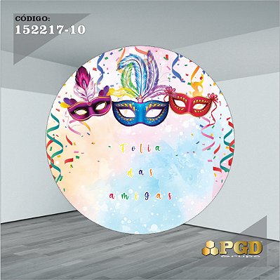CARNAVAL - PAINEL 1,50m ou 1,30m - Sublimado Helanca Gold