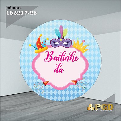 CARNAVAL - PAINEL 1,50m ou 1,30m - Sublimado Helanca Gold