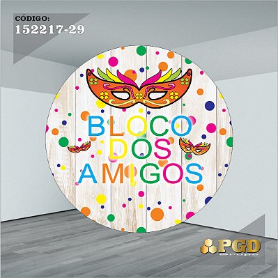 CARNAVAL - PAINEL 1,50m ou 1,30m - Sublimado Helanca Gold