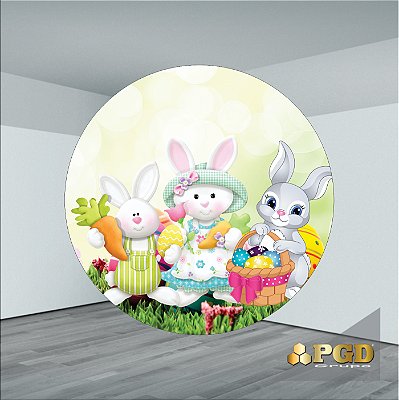 PASCOA PAINEL REDONDO 1,50 OU 1,30 - HELANCA