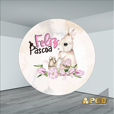 PASCOA PAINEL REDONDO 1,50 OU 1,30 - HELANCA