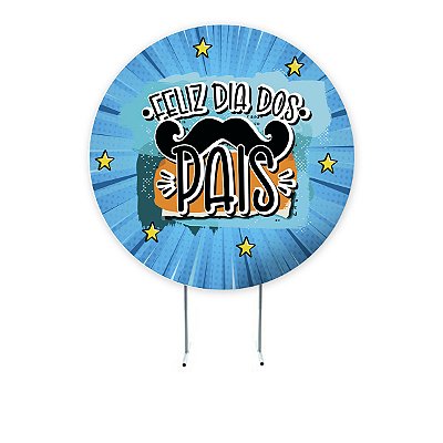 DIA DOS PAIS - CAPA PAINEL REDONDO 1,50