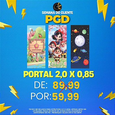 PROMOÇÃO SEMANA DO CLIENTE  - PORTAL VESTE FACIL - 85x200