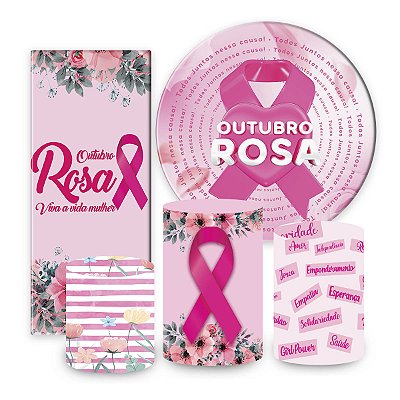 OUTUBRO ROSA - KIT VESTE FÁCIL SLIM + PAINEL 1,50 - 1,30 + PORTAL 85X200 - 100X200
