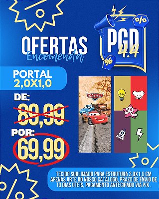 PROMOÇÃO 04.04 - PORTAL VESTE FÁCIL 100X200