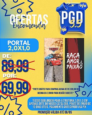 PROMOÇÃO 05.05 - PORTAL VESTE FÁCIL 100X200