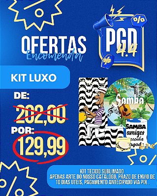 KIT LUXO TRIO VESTE FACIL - PAINEL - PORTAL