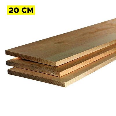 TÁBUA PINUS 20 CM PEÇA COM 3 METROS