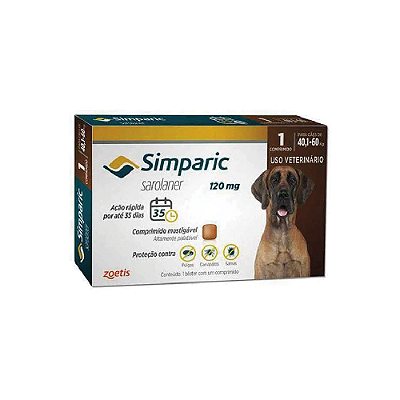 Simparic 120mg 40,1 a 60kg