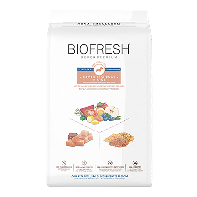 Biofresh Mix de Carnes Cão Filhote Mini e Pequeno 1kg