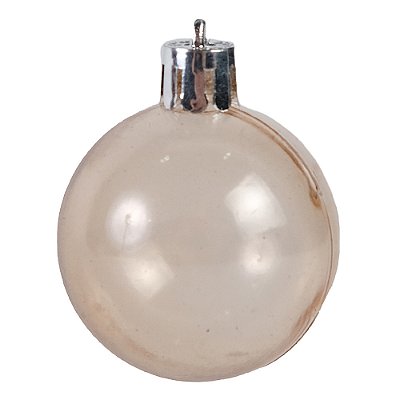 Bola Transparente Tubo Champanhe 20cm C/1 Und