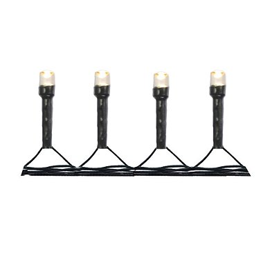 Natal Pisca 100 Led Fio Verde c/ 8 Funções 220v (Branco Quente) 8m