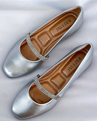 Sapatilha Prata Boneca